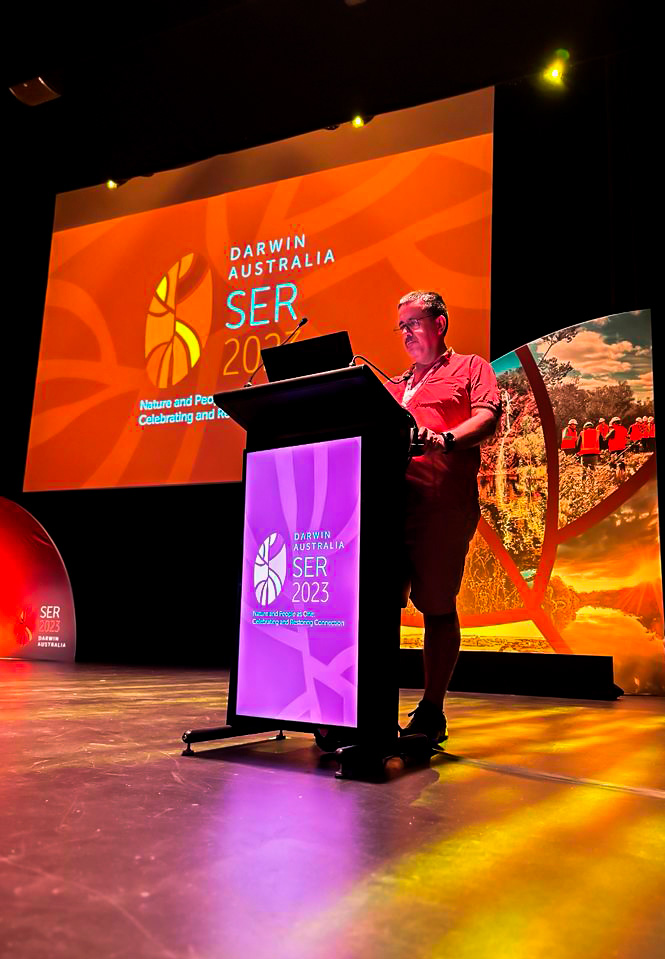 Galápagos Conservancy estuvo presente en el 10mo Congreso Mundial de Restauración Ecológica en Australia