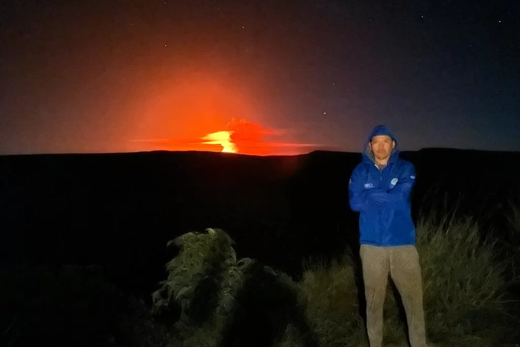 Witnessing the Volcanic Fury in Galápagos