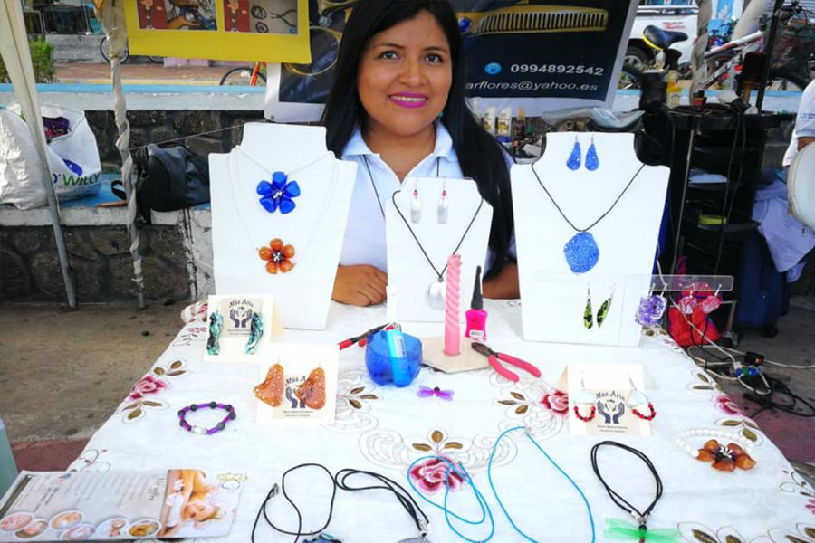 Mayra Hernandez of Más Arte, Menos Basura (More Art, Less Trash)